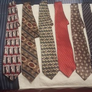 13 mens silk ties Alfani Pattinni Cardin Piattelli